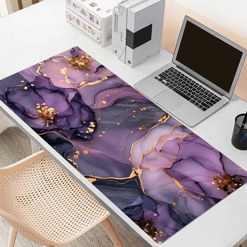 Oil Painting Pattern Extended Mouse Pad, 1 Count Large Gaming Mouse Pad, Non-slip Personalized Mouse Pad For Home Office Desk, Work Desktop Accessories