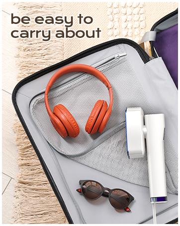 Steamer for Clothes, Portable Handheld Travel Steamer, Clothing Wrinkles Remover for Gament Steam, 1100W Powerful 2 In 1 Steamer&Iron, 100mL Water Tank Capacity, for 120V Home, Office, Travel