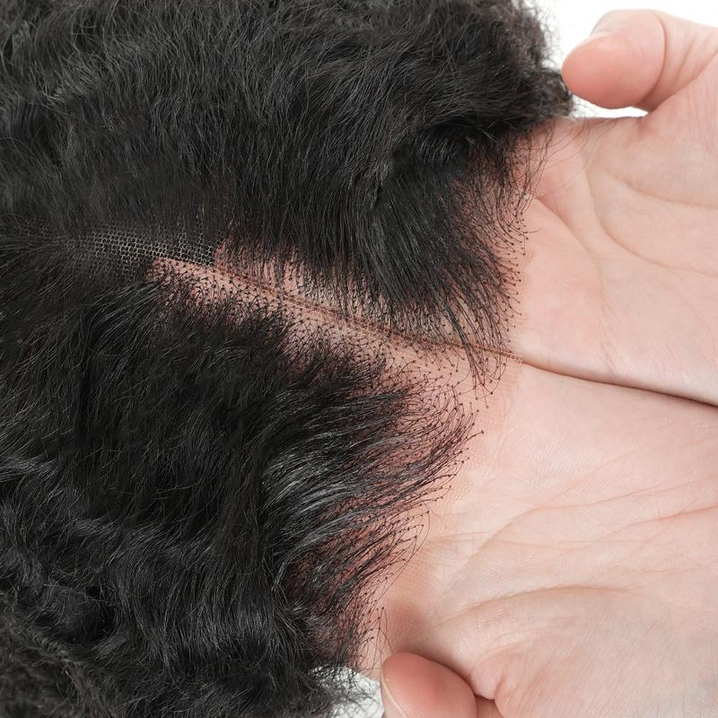 【26‘’ Burmese=$135】Tahikie Burmese Curly 7x6 HD Lace 200% Density Pre Plucked Glueless Natural Black/99J Burgundy Afro Kinky Curly / Deep Wave / Body Wave / Water Wave Human Hair Wigs Upgrade With Drawstring Cap One-Step Invisible Hairline For Women