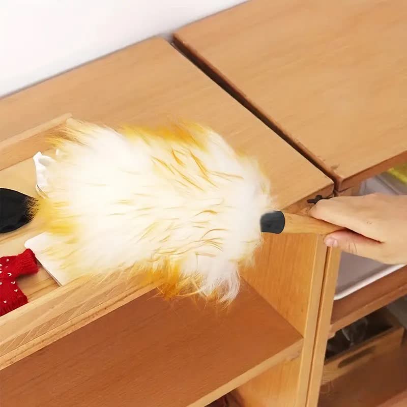 Wool Duster, Home Use Duster, Car Duster, Washable Wool Duster, Cleaning Tool, Versatile Dusting Brush, Ideal for Household and Automotive Care