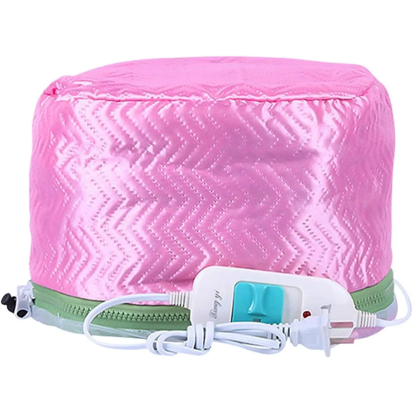 Deep Conditioning Hair Steamer Cap, Electric Thermal Heating Cap for Hair Care Treatment, Adjustable Temperature Control & Waterproof Lining, 10.6" x 7.1" Salon Hair Spa at Home
