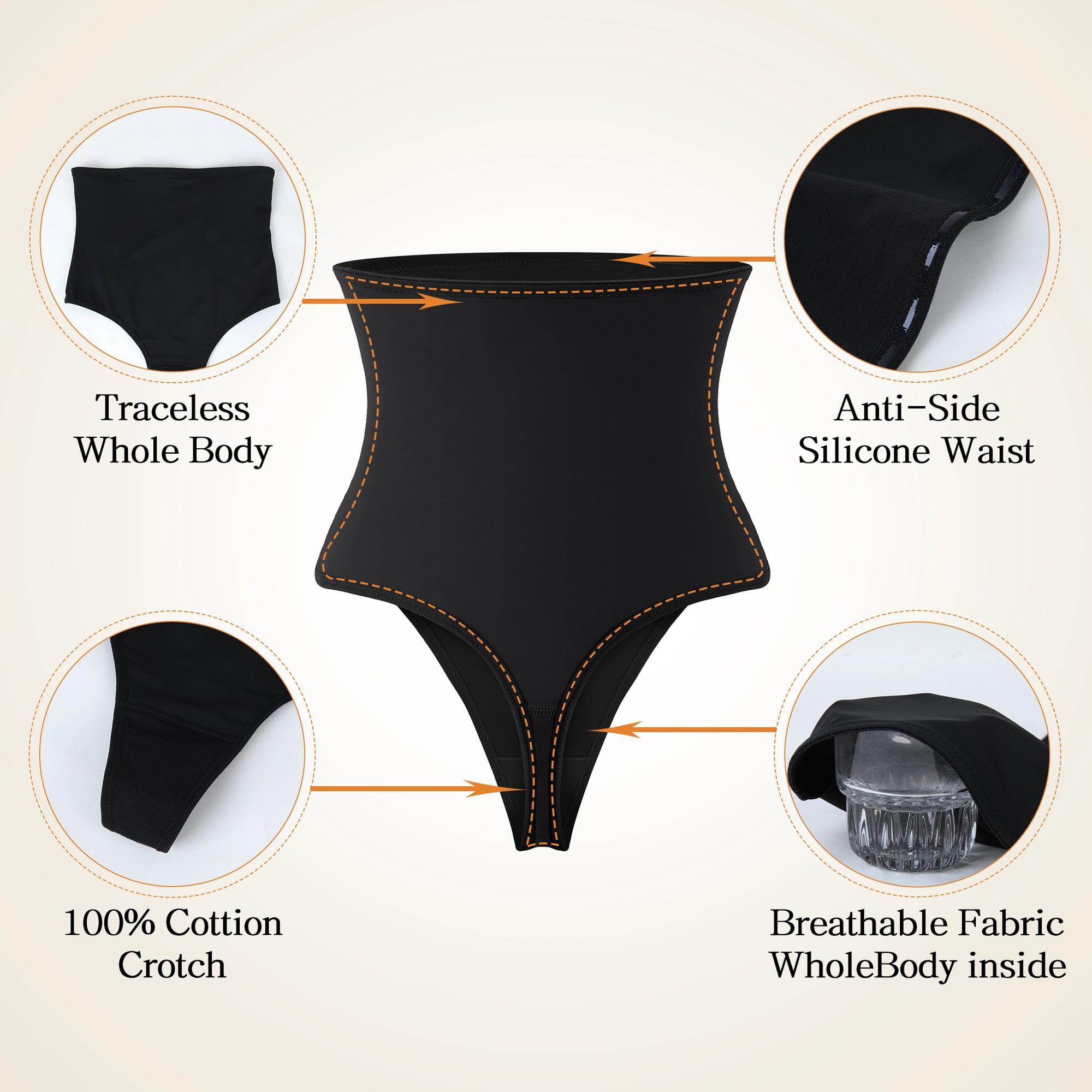 Women Tummy Control Thong Shapewear Smoothing Shaping Thong Panties Body Shaper Underwear