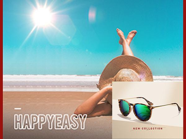 CHBP Sunglasses【SUPER DEAL】 Unisex Polarized Glasses, 1/2/3 Pairs UV Protection Trendy Vintage  Sunglasses,Summer Retro Round Mirrored Lens Fashion Sunglasses,Travel Accessorie, Valentine Gifts for Her Him