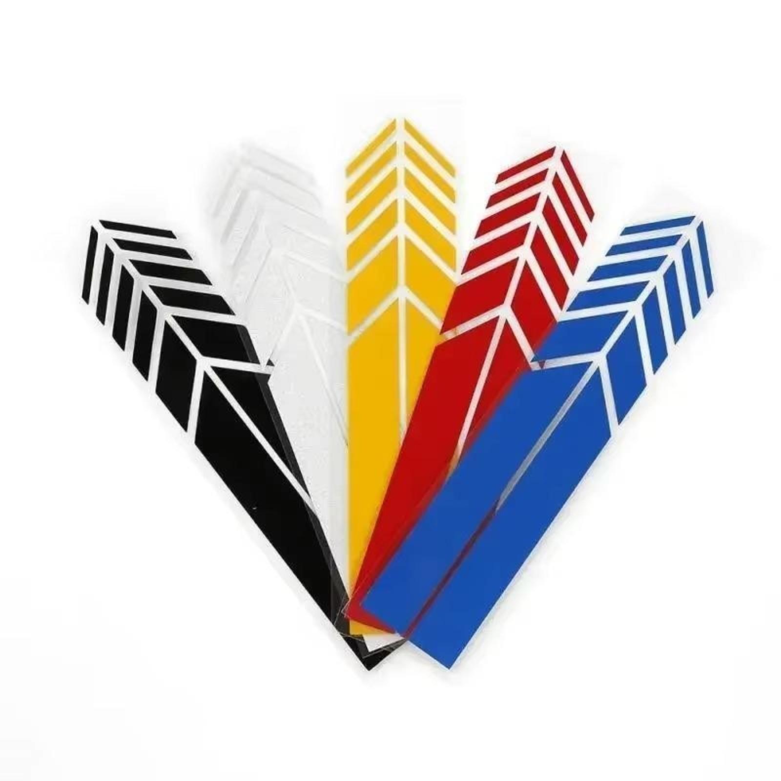 Non-Fading Car Racing Stripe Sticker Decal for Side Rear View Mirror, Fashion Color Car Styling Decor