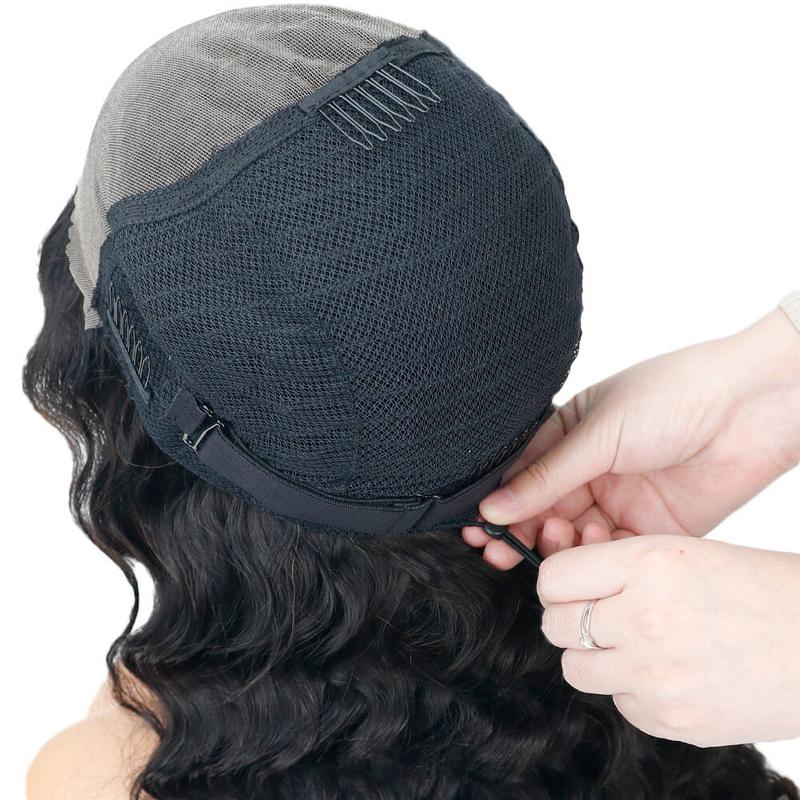 [26 Inch Only $135] STERLY 200% Density Glueless Wigs 13x6 Full Lace Frontal Water Wave Wig Human Hair Wig Pre Plucked Pre Cut Deep Wave Wig Ready to Wear Glueless Curly Wig Human Hair for Women Beginner Friendly Wig Full Lace Frontal Wig