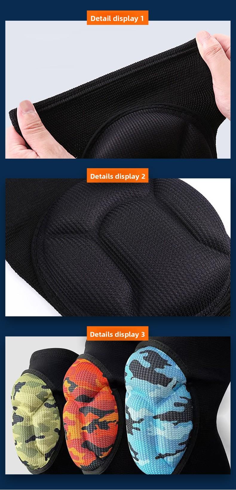 Sports Knee Pads for Men, Knee Pads for Basketball, Football, Volleyball, Cycling, Anti-Collision, Anti-Fall, Dance, Skiing, Protective Gear, Foam Knee Pads, Elbow Pads