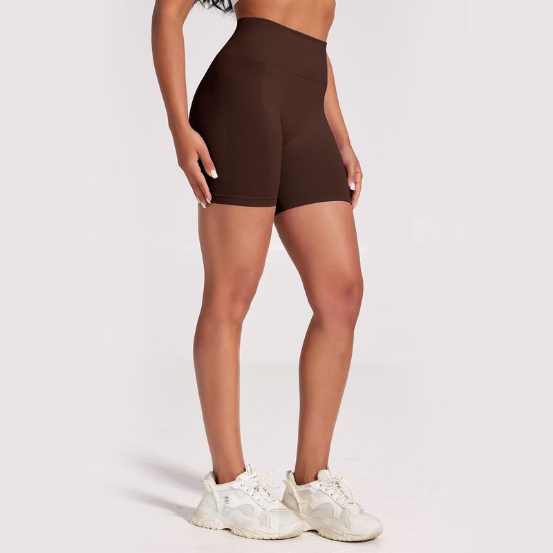 VICONOW Shorts for Women - 8/5 Inch High Waist Tummy Control Color Bike Shorts for Gym Workout