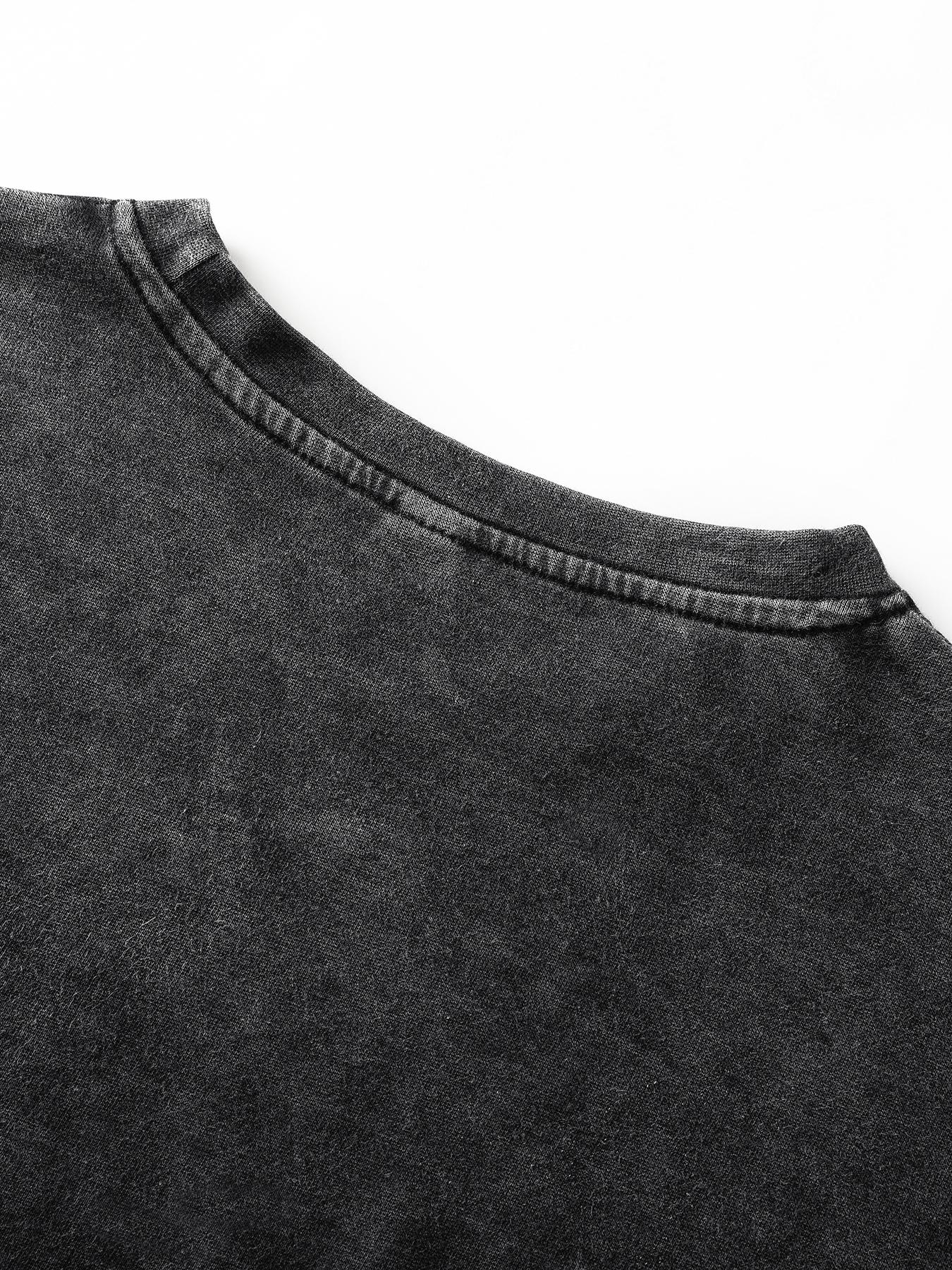 Women's Cherry & Leopard Print Round Neck Tee, Vintage Trendy Casual Short Sleeve T-shirt for Daily Wear, Ladies Summer, Top