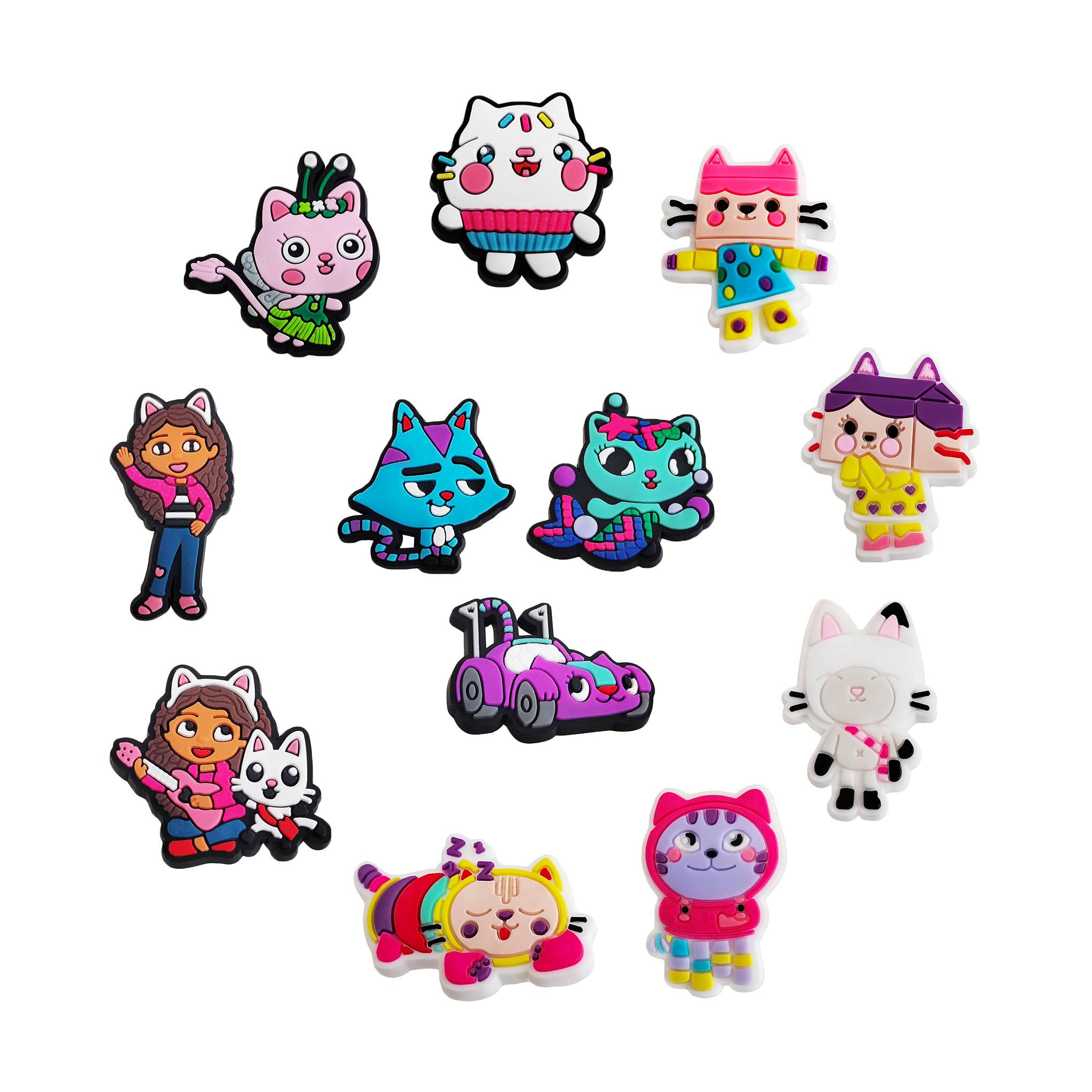 14-Piece Cartoon Series Shoe Charms For Bubble Slides Clogs Sandals,PVC Shoe Decorations Accessories Buckle For Christmas Birthday Gifts