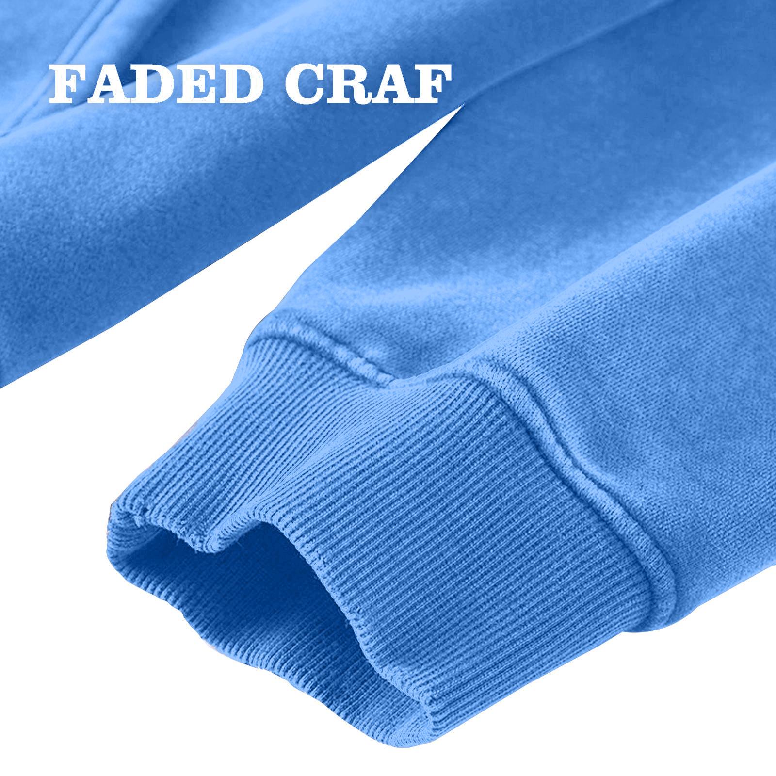 FAIABLE Oversized Ultimate Comfort Hoodie with Our Big Round Neck Long Sleeve Hoodies for Women – Acid Washed Stylish Essential Hoodies That Are Soft, Padded, and Perfect for Year-Round Wea and Stylish Look Tops Blue Springtok