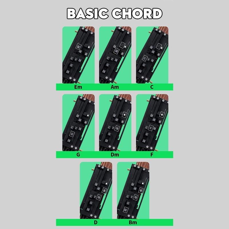 Guitar Aid Chords  Rhythm Teaching, Guitar Aid Chord Trainer, Guitar Chord Presser, Guitar Aid Assisted Tool for Family Beginners Friends  Gifts,Valentine's Day Gifts ,Deals for you days