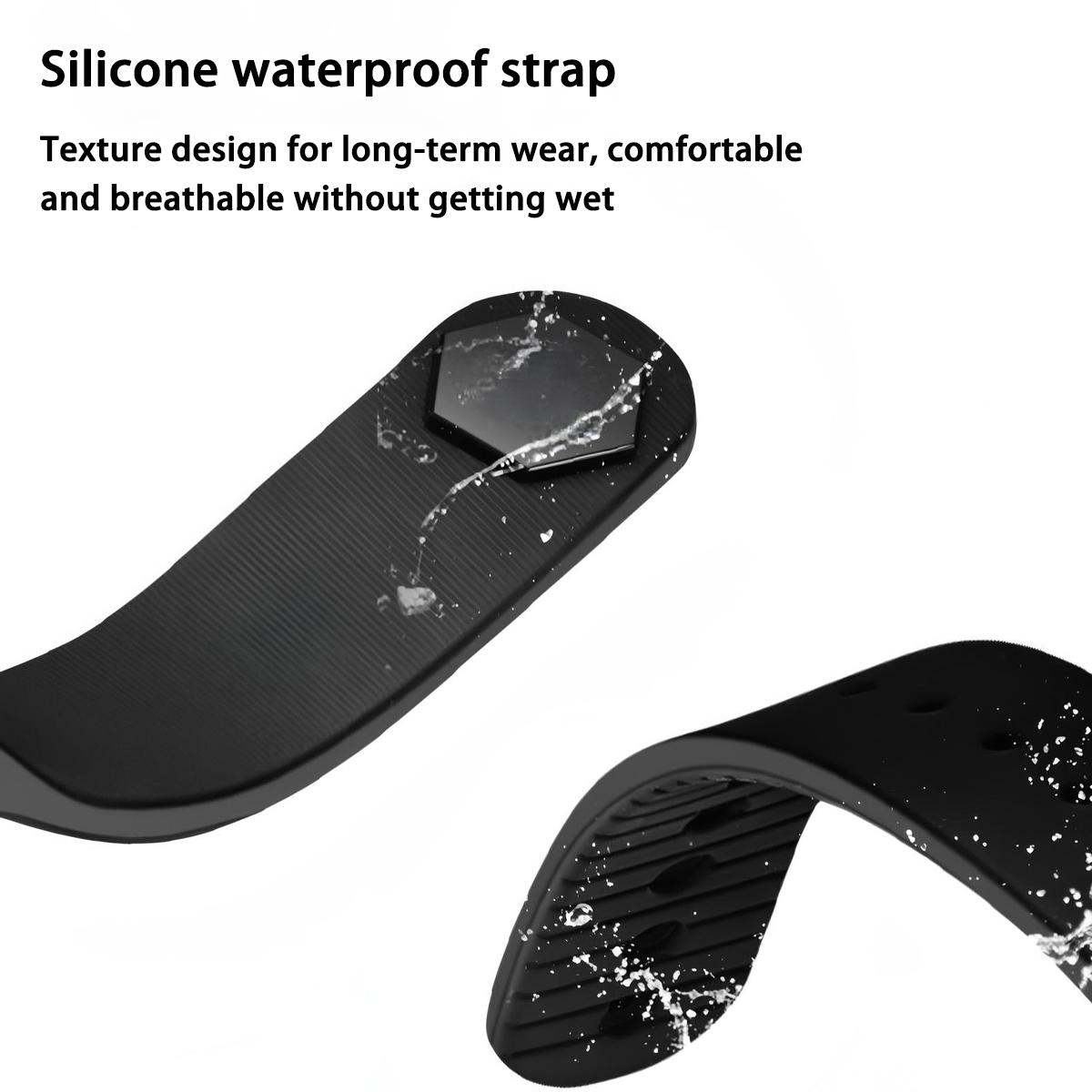 LED Fashion Smart Bracelet Unisex, Time Display, Vibration Alarm, Step Counter, Calorie Tracker, Sleep Monitor, Daily Wear