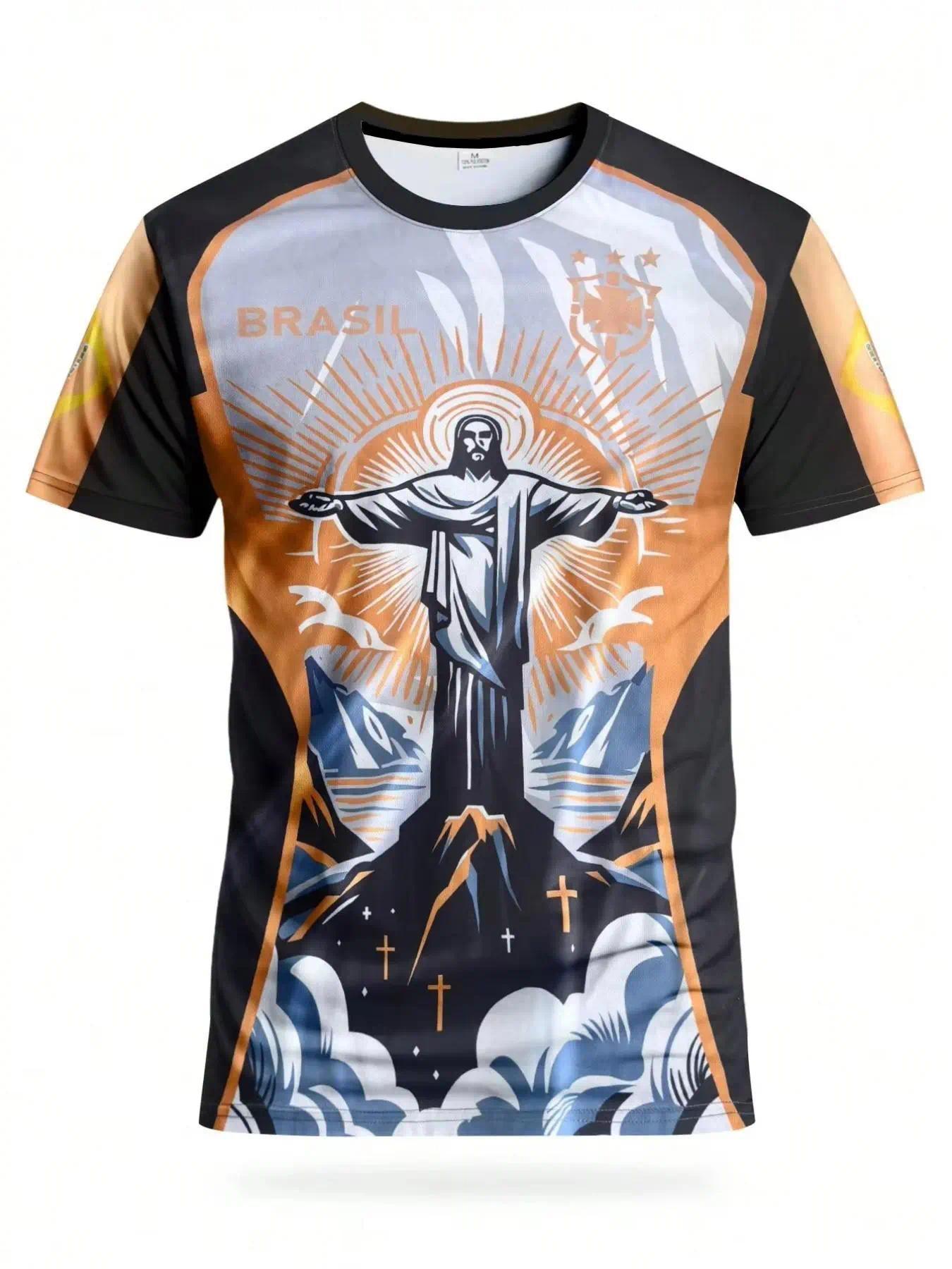 Brazil men's football jersey, goalkeeper's professional training suit, Mexico men's adult short-sleeved professional, Sports Jersey