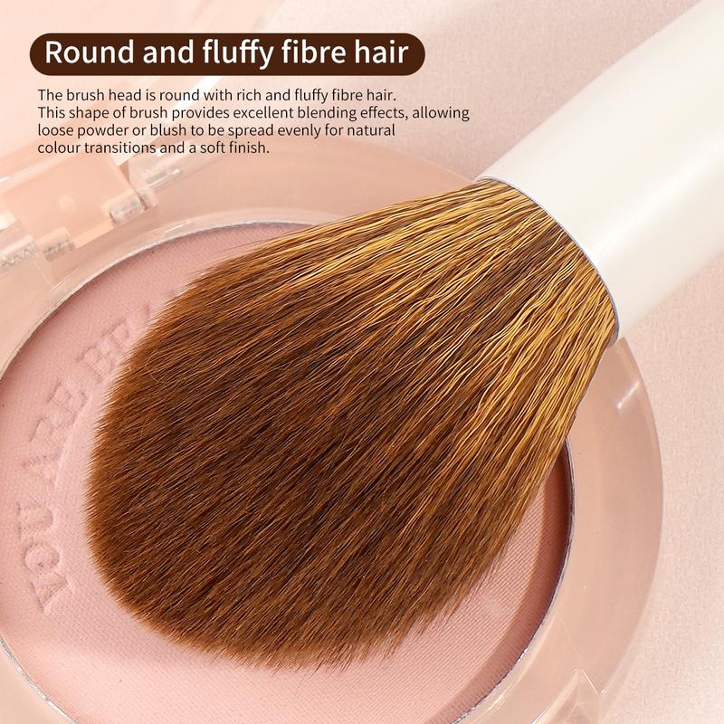 MAANGE 7pcs Soft Makeup Brushes Set with Cosmetic Bag, Foundation Brush Concealer Brush Powder Brush Contour Brush Highlighter Brush Blush Brush Eyeshadow Brush Eyebrow Brush, Makeup Blending Brush, Professional Face & Eye Makeup Kit for Daily Use