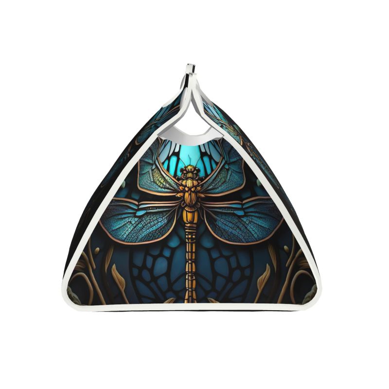 1pcs dragonfly PU leather rectangular tissue box cover, bathroom tissue holder, car tissue holder for bathroom, car, bedroom, Bathroom Accessories