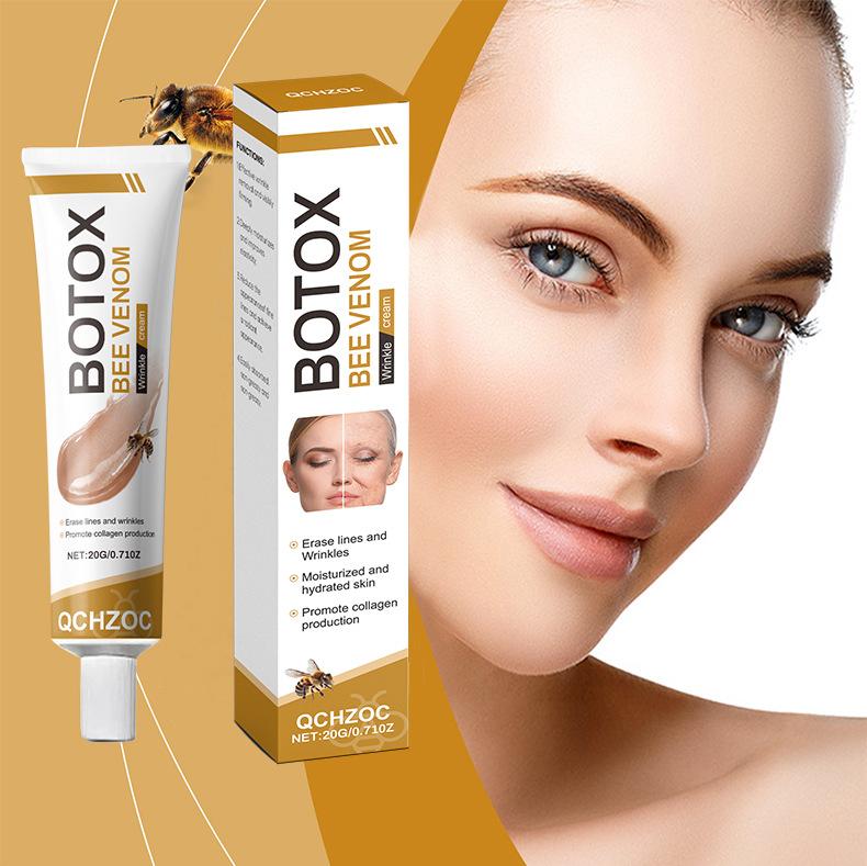 Bee Venom Anti-Wrinkle Cream, Firming &, Moisturizing & Hydrating, Antioxidant Repair, Suitable for All Skin Types