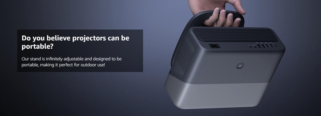 AuKing 800 ANSI Lumen Portable Projector 1080P 4K Support Netflix Certified Outdoor Movie Projector with Auto Focus Keystone 3D Dolby Audio WiFi 6 Bluetooth 5.0 50% Zoom HDMI USB-C AuKing 800 ANSI Lumen Portable Projector 1080P 4K Support Netflix Certified Outdoor Movie Projector with Auto Focus Keystone 3D Dolby Audio WiFi 6 Bluetooth 5.0 50% Zoom HDMI USB-C