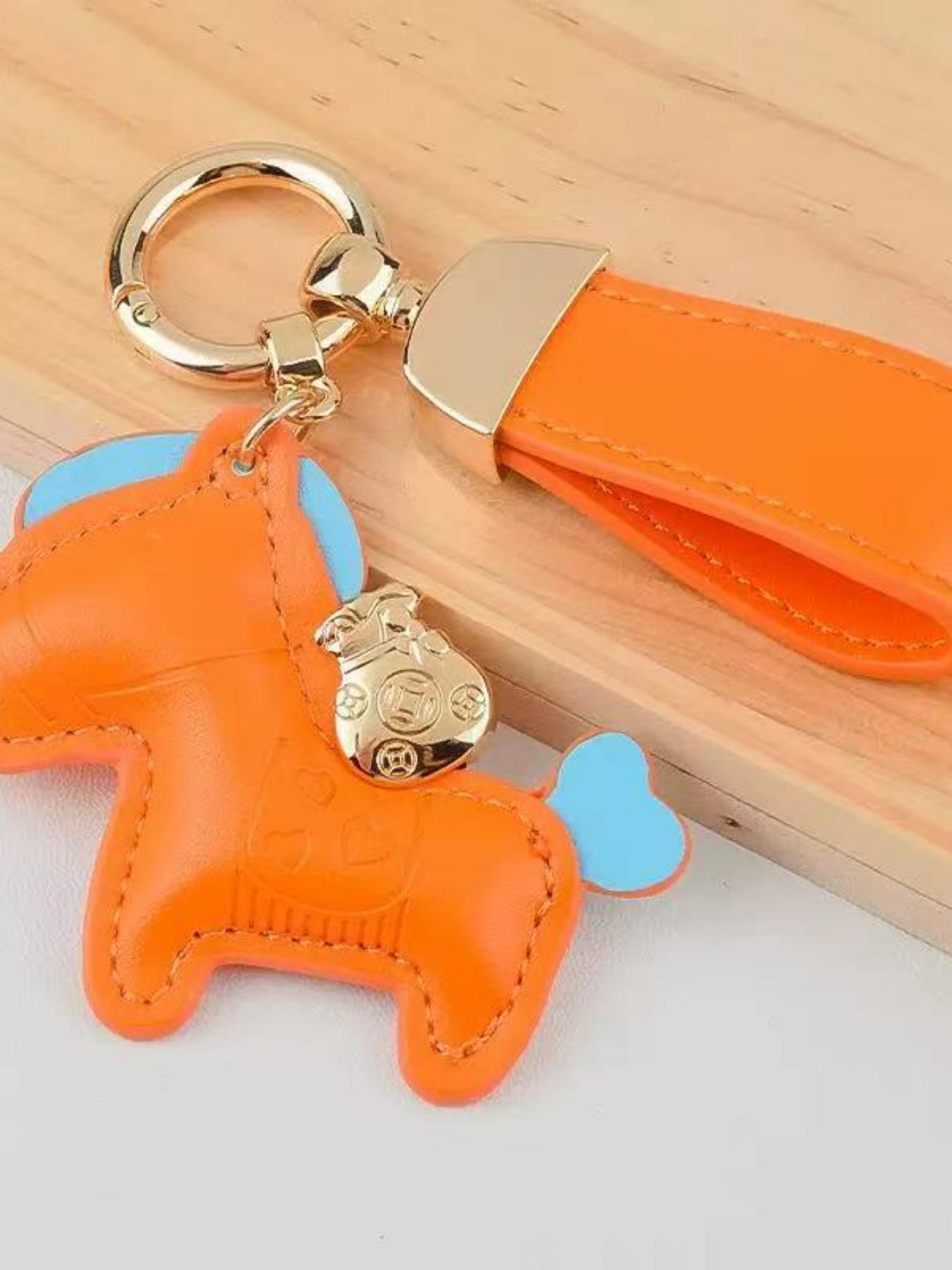 Lucky Horse Keychain "Get Rich Immediately" Cute Bag Charm for Women