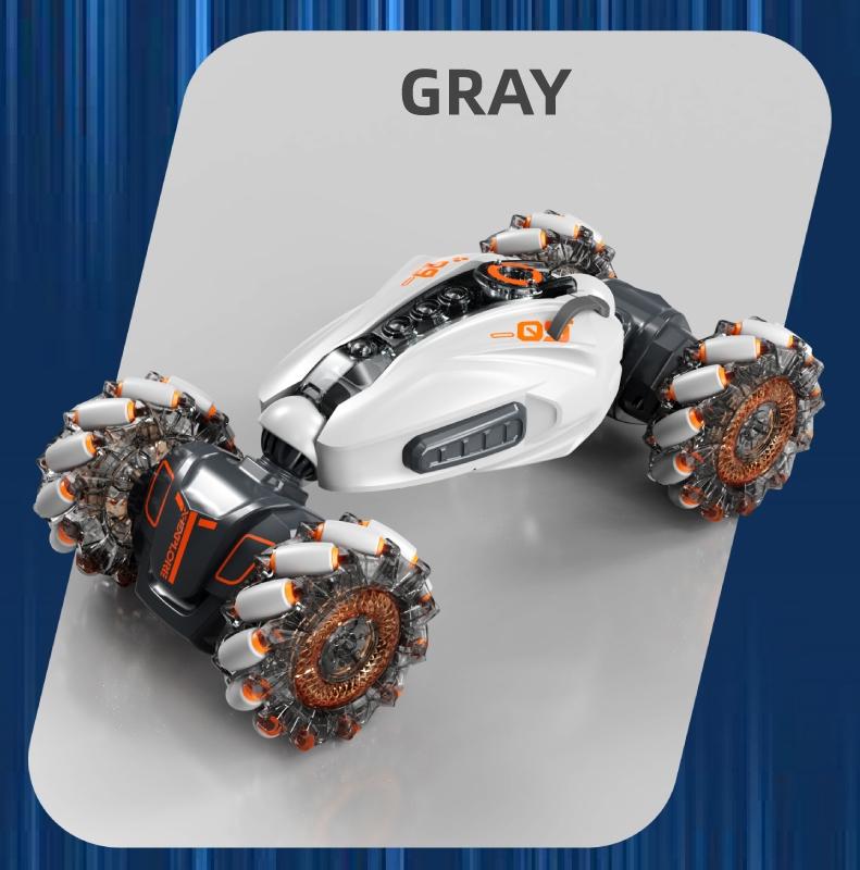 2.4GHz Gesture Sensing RC Stunt Car, Dual Remote Control, Spray Function, 360° Rotating Drift RC Cars with Lights & Music, Perfect Gift for Birthdays & Christmas 2.4GHz Gesture Sensing RC Stunt Car, Dual Remote Control, Spray Function, 360° Rotating Drift RC Cars with Lights & Music, Perfect Gift for Birthdays & Christmas