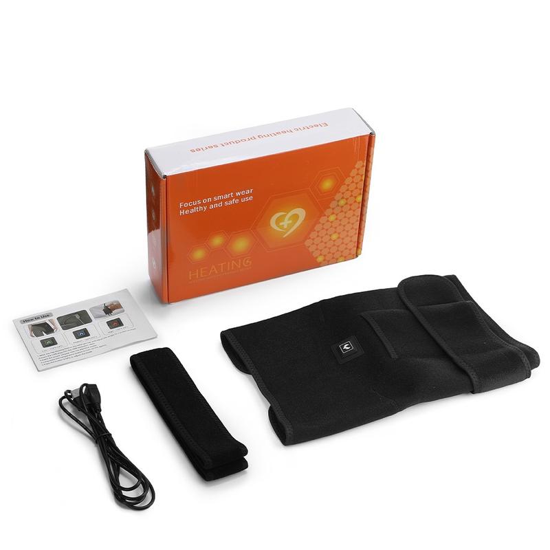 Light Heat Hip & Thigh Wrap, 660nm LED Bulbs, 3 Modes, Hip Heating Pad, Hip Joint Heating Massager, USB Powered（Battery not Include）