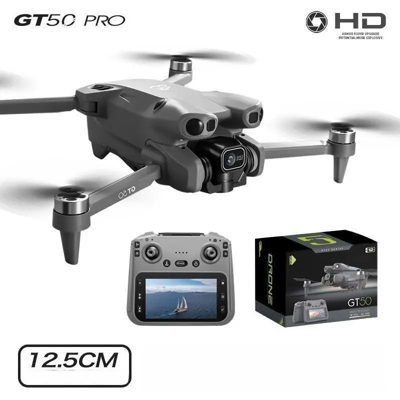 12.5cm GT50 PRO RC Quadcopter Toy, Outdoor Remote Control Flying Toy For Leisure Use