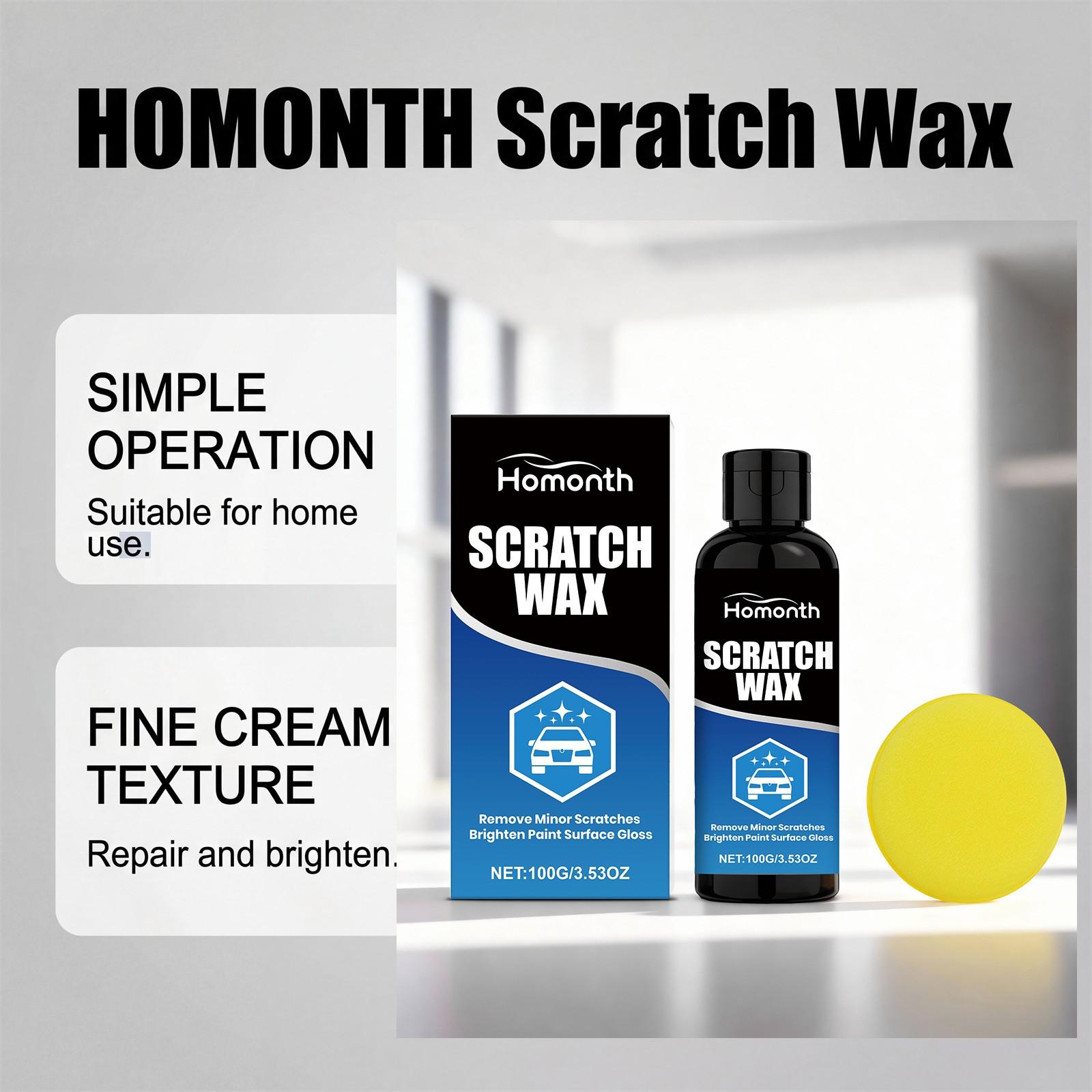 Car Scratch Remover, Body Paint Minor Scratches Polishing Maintenance, Daily Car Care Essential, Effective Scratch Repair Solution