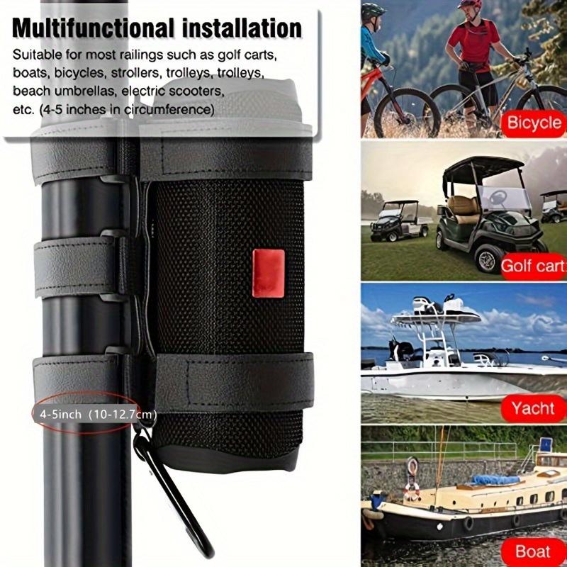 Secure Your Portable Speakers Anywhere - Portable Speaker Mount for Golf Cart, Bike, Moto ATV & More!