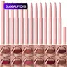 Waterproof Set, 12pcs/set Matte Lip Liner Kit, Easy-Coloring Lip Liner Pencils Suitable for All Occasion, Makeup Products for Girls and Women, Tinted Lip Liner, Matte Lipliner Set #GLOBAL PICKS