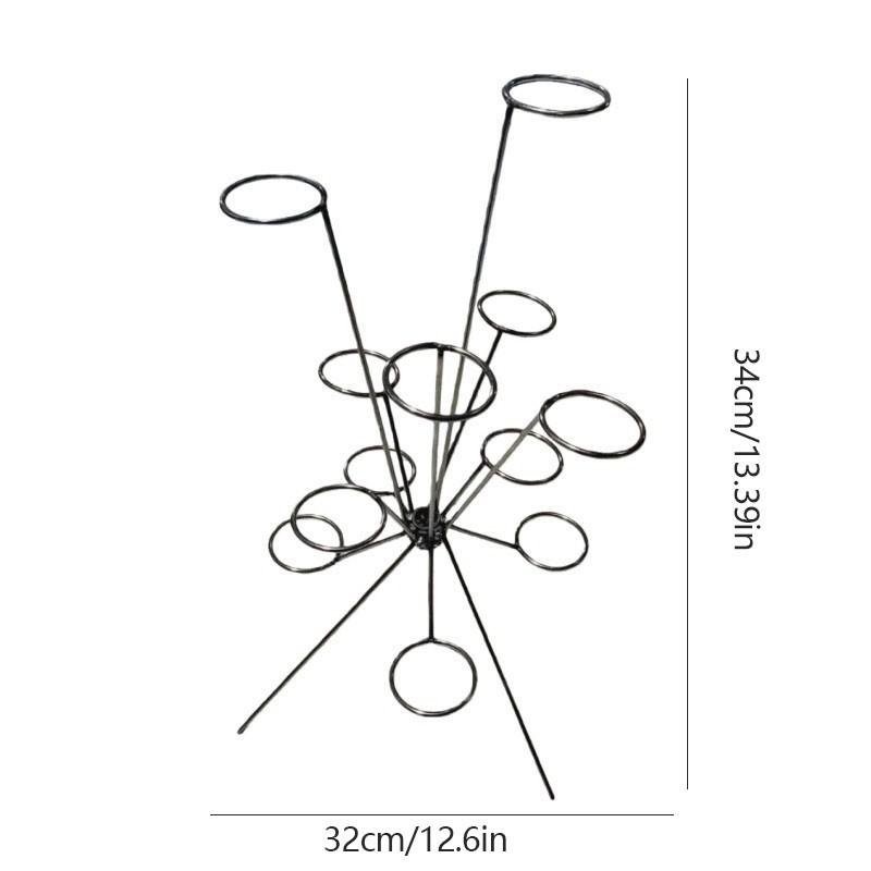 New Trendy Exploding Fruit Bowl, Simple Metal Fruit Dish Decorative Ornament, 1pc Best-Selling Home Decoration Accessory