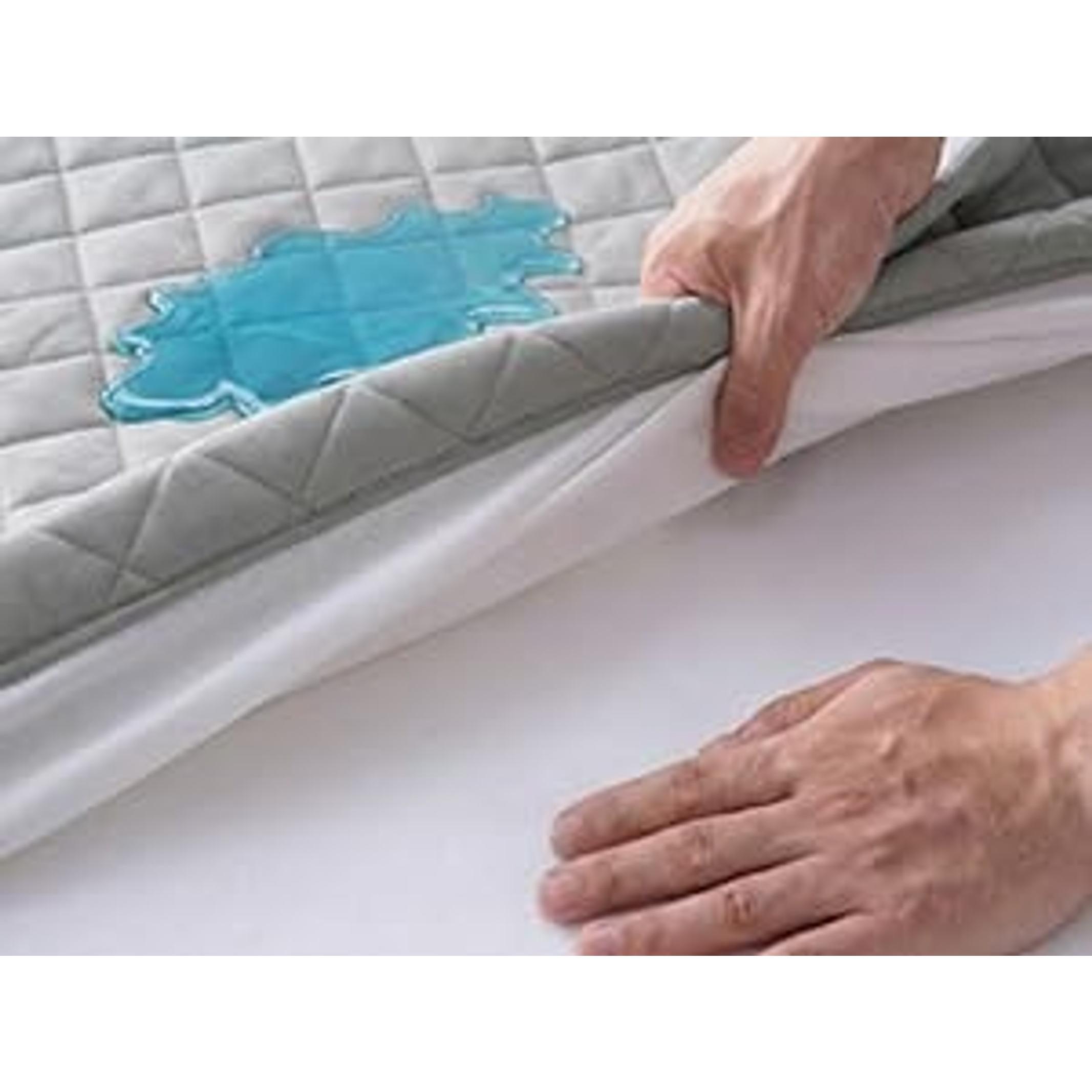 Pink Twin Waterproof Breathable Mattress Cover - Full-Size, Ultra-Soft, Machine Washable - Suitable for Home and Bedroom Use
