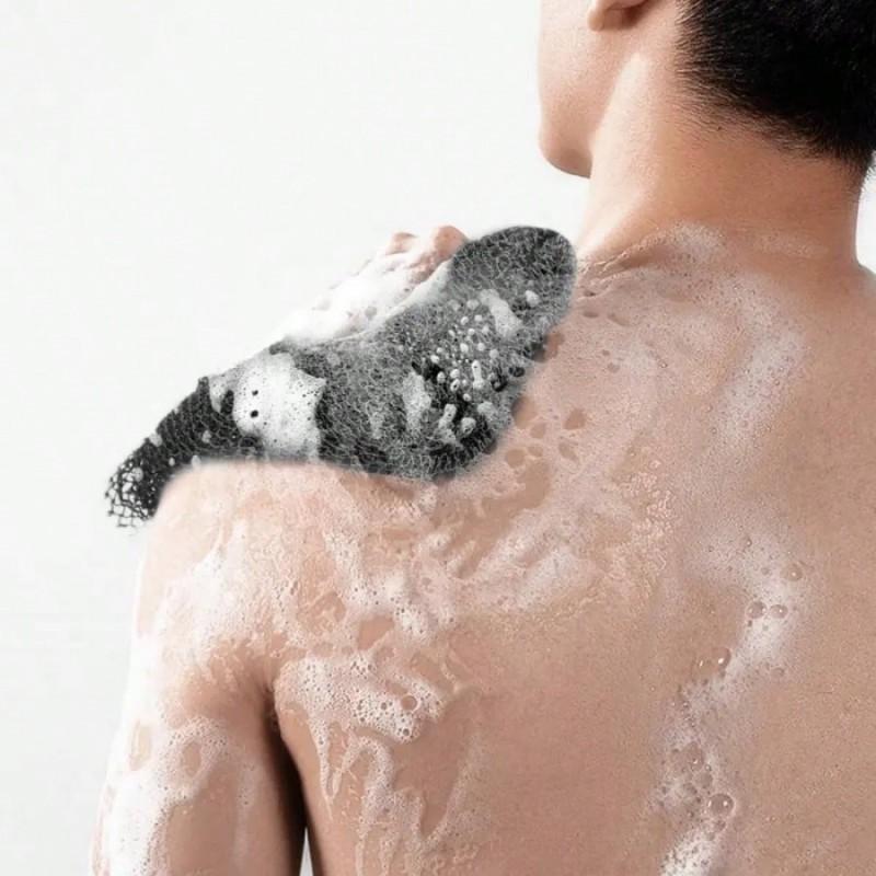 Pull rope bath scrub towel high elasticity sauna towel exfoliating shower tool body wash towel one piece net loofah unisex durable exfoliating bath sponge can be stretched up to 66 inches for body scrubbing smoothing skin