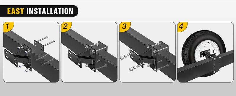 Nilight Spare Tire Carrier Trailer Spare Tire Mount Boat Trailer Carrier Bracket Utility Trailer Accessories Fits 4 & 5 & 6 Lugs Trailer Wheels on 4" 4.5'' 4.75'' 5'' and 5.5'' Bolt Patterns 150 Lbs Nilight Spare Tire Carrier Trailer Spare Tire Mount Boat Trailer Carrier Bracket Utility Trailer Accessories Fits 4 & 5 & 6 Lugs Trailer Wheels on 4" 4.5'' 4.75'' 5'' and 5.5'' Bolt Patterns 150 Lbs