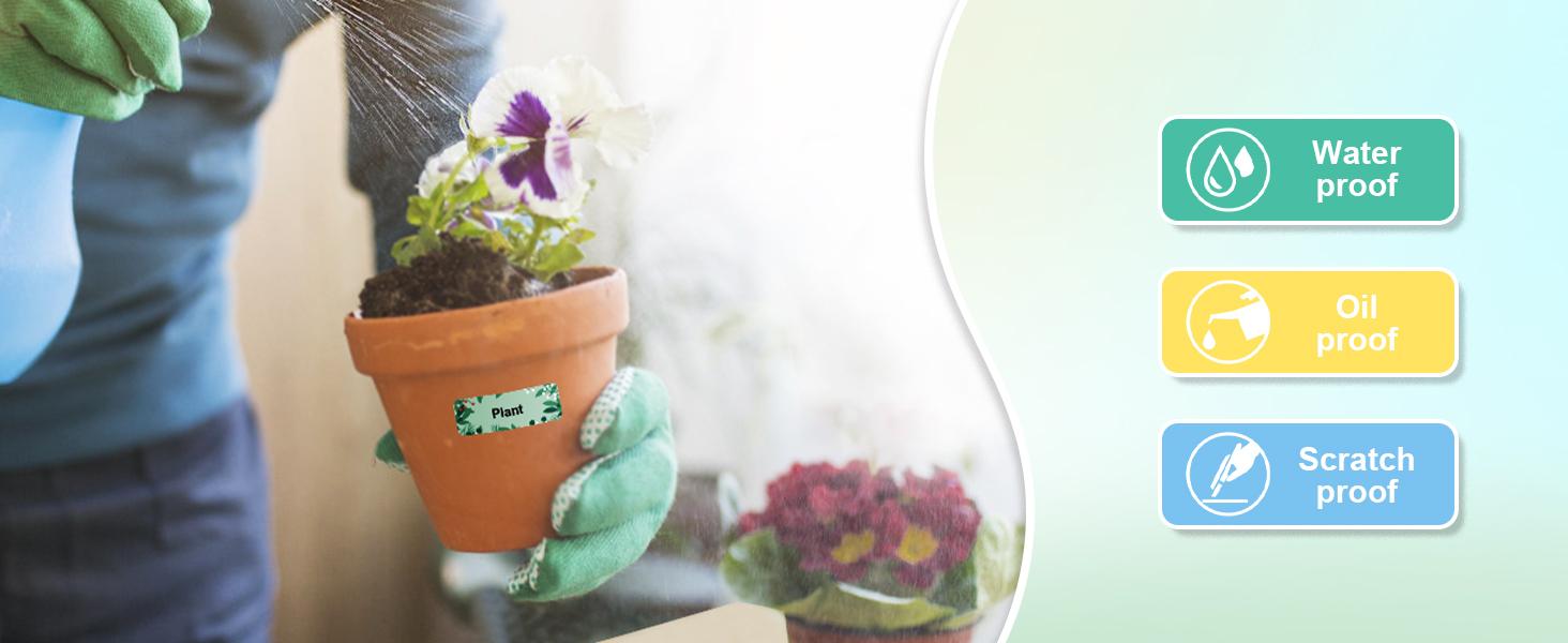 NELKO P21 Printer with Tape, Bluetooth Label Printer, Thermal Printer for Organization, Storage, Office and Home, Label Printer Gift for you