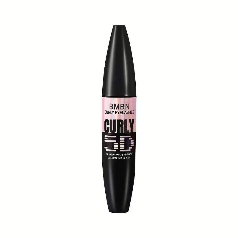Waterproof 5D Voluminous Lengthening Mascara - Black eyelash growth serum for, suitable for all types of lashes, making them clearer, longer, more curled, clump-free, waterproof, long lasting, and sweat-resistant. a must-have for everyday/party makeup.