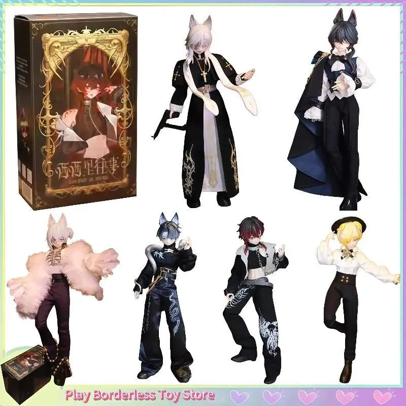 Authentic Sicilian Past Sicily Past Series Blind Box Mjd 12 Movable Jointed Bjd Trendy  Figurine Collectible Toy Surprise Gift