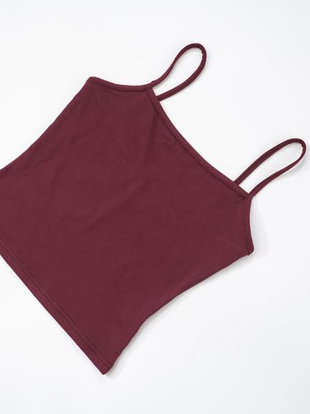 Two-Piece Set Women's Solid Color Cami Top & Pants, Casual Sleeveless Top & Pants for Daily Wear, Ladies Summer Clothes Two-Piece Set Women's Solid Color Cami Top & Pants, Casual Sleeveless Top & Pants for Daily Wear, Ladies Summer Clothes