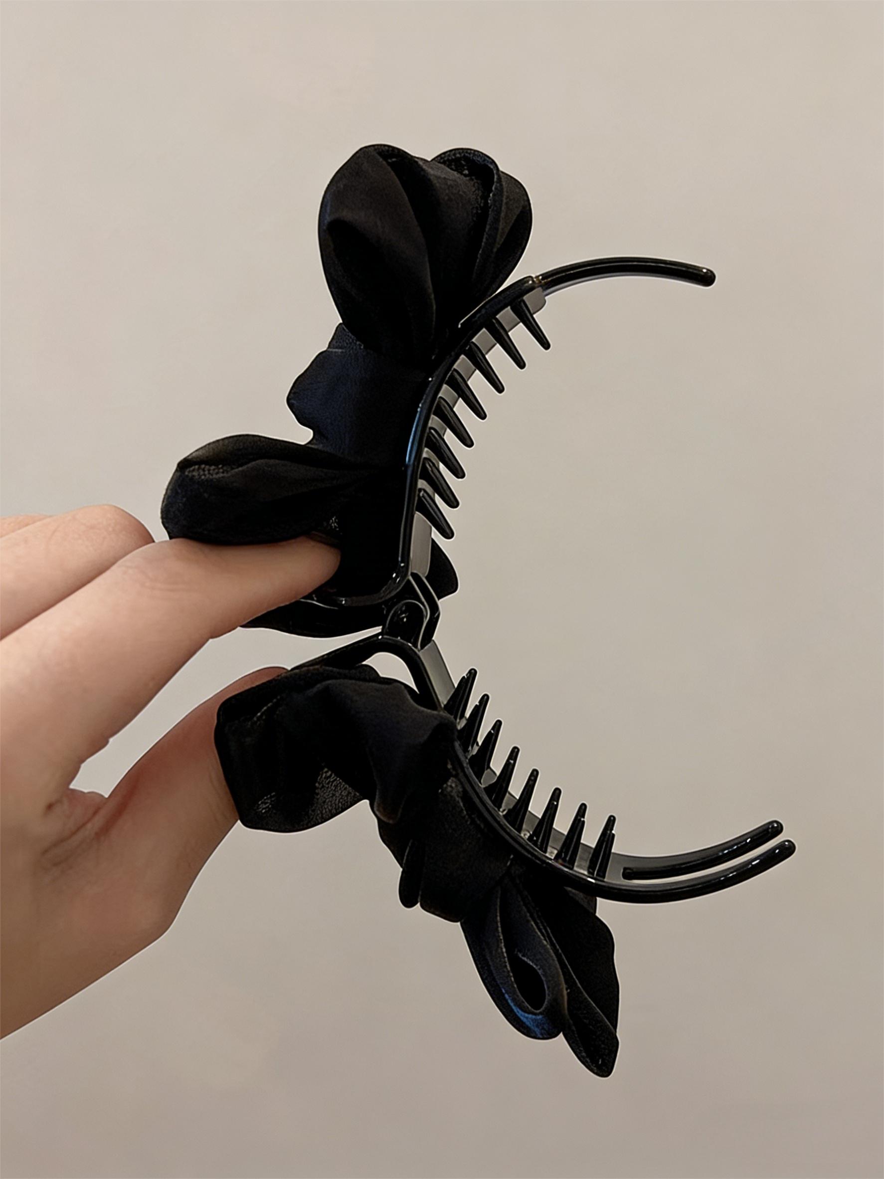 Elegant Large Bow Hair Clip, Multi-Functional Hair Accessory for Ponytails and Buns, Perfect for Daily Use by Women