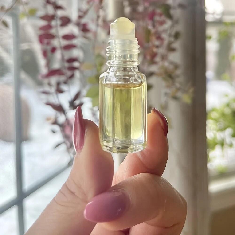 7-Piece Gemstone-Shaped Rollerball Bottles, Glass Essential Oil Containers, Aromatherapy, Travel-Friendly, Perfect Gift, DIY Perfume