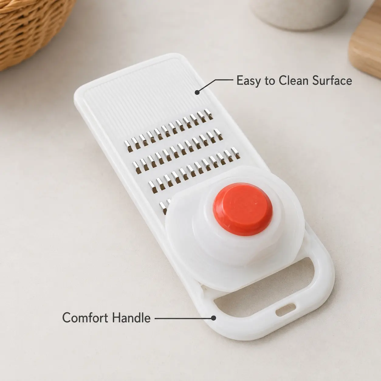 Multifunctional Manual Vegetable Slicer Shredder, Household Kitchen Cutter for Cucumber, Radish, Potato, Zucchini, Hand‑held Vegetable Shredding Tool for Home Cooking