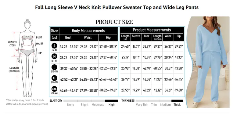 Women's fuzzy fleece two-piece lounge set with V-neck long sleeve top and matching pants