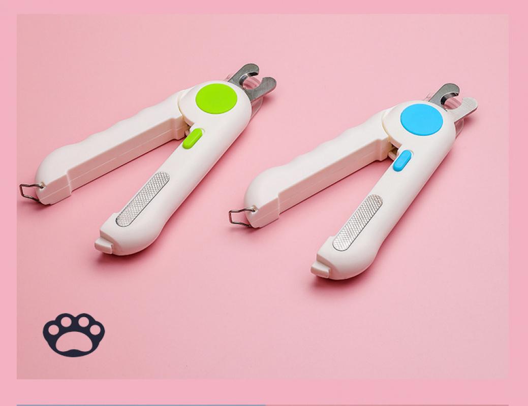 New Viral LED Pet Nail Clippers, Anti-quick Nail Grinder, Dog & Cat Nail Cutter, Pet Grooming Supplies