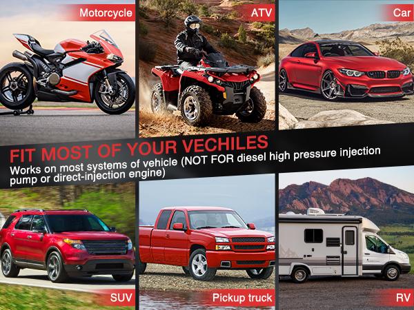 Nilight Fuel Injection Pressure Tester Kit 0-140 PSI Fuel Pressure Gauge Master Automotive Test Tool Vehicle  dealsforyoudays