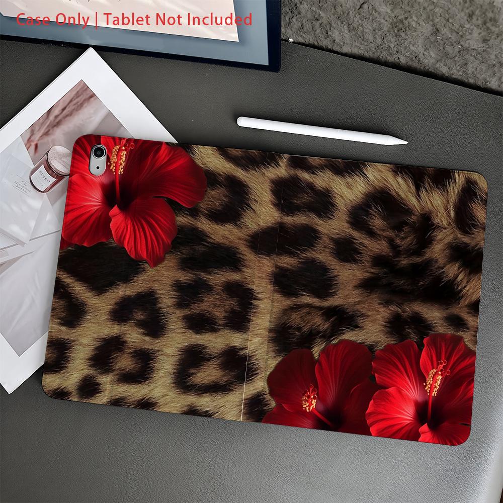 Case for ipad,A book-style tablet case Leaf Print Cover compatible with ipad 10th generation,for iPad Air(M2)/for iPad Pro(M4)/air4/5/6/pro10.5/2022/2021/2024/12.9/mini7/2019/,air m3/a16 2025, Tablet Protective Cover