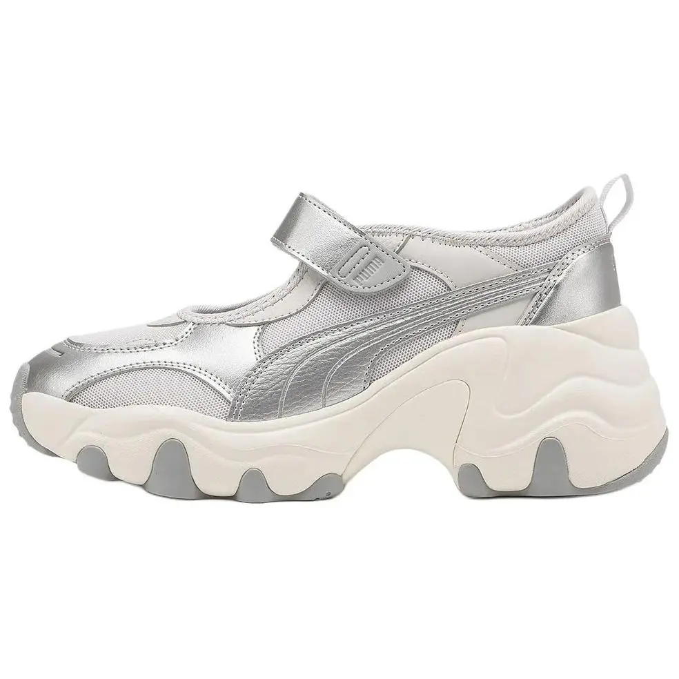 PUMA Pulsar Wedge Comfortable Mary Jane Low Top Casual Shoes 398677-06