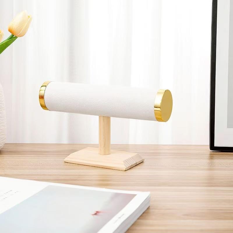 6-Color Jewelry Storage Rack, Simple High-End Bracelet Holder, Fits Watches, Bangles, Necklaces, Unisex, Home Organization Display Stand