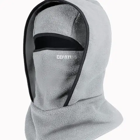 Defatu S Winter Warm All-In-One Hat Scarf Ear Cover Balaclava Soft Comfort Outdoor Windproof Neck Warmer for Men Women Motorcycle Skiing Fishing ski mask balaclava #GLOBAL PICKS