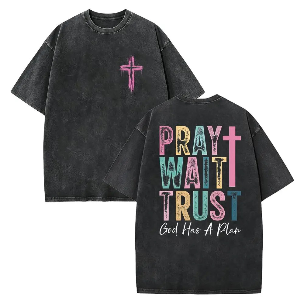 Washed T-shirt-Black