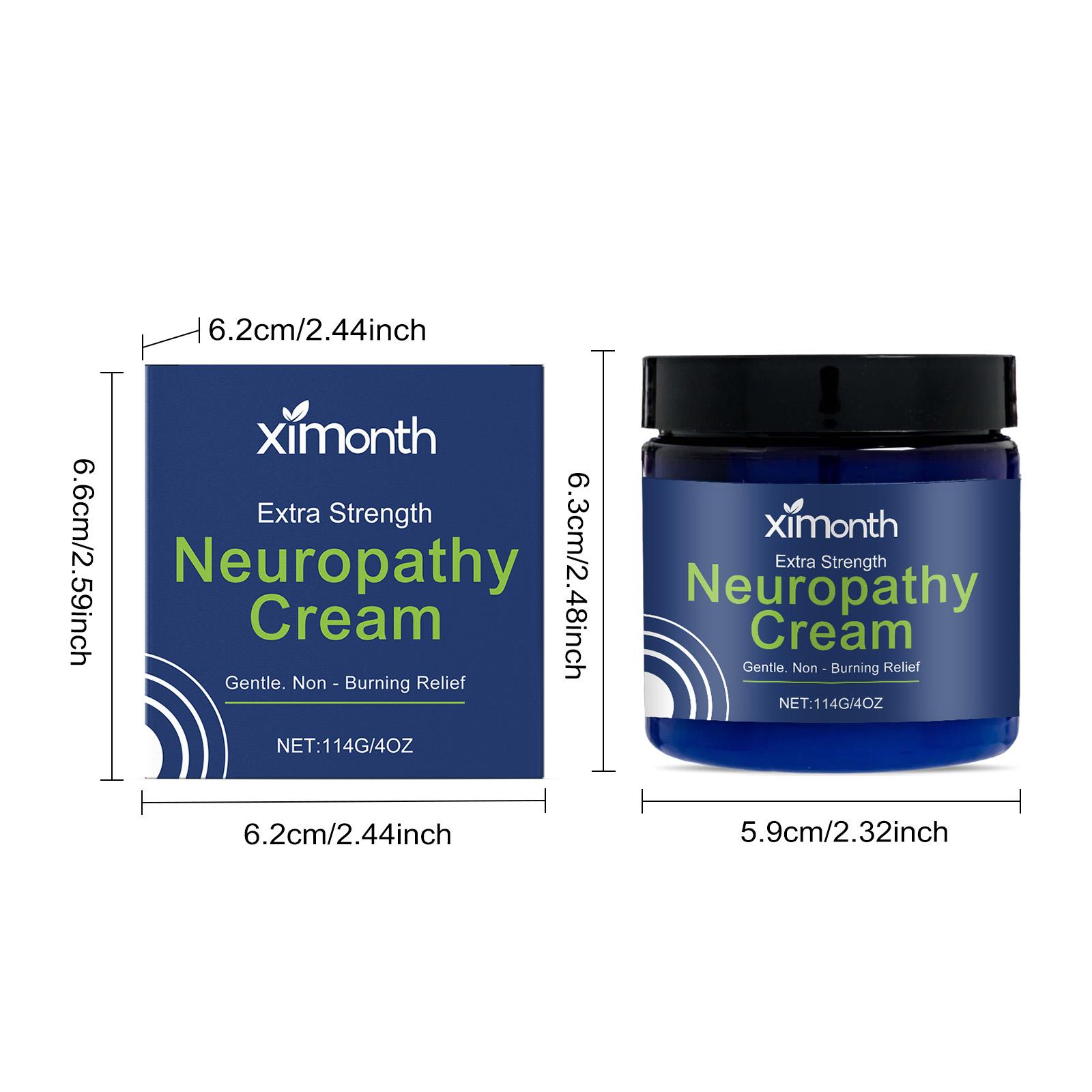 BUY 1 GET 3 FREE Neuropathy Cream .Soothing Cream for Feet,Legs, Hands, Etc. AloeShea Butter Gentle Clove Moisturizing Body CareDaily