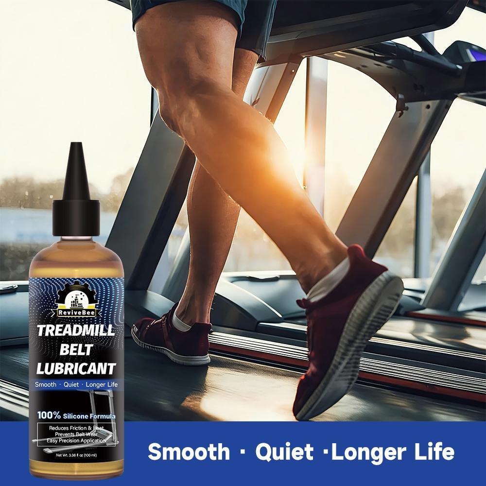 lubricating oil for treadmill running belts, effectively reducing friction and protecting the belt from wear. The mild formula causes no damage to the running belt, suitable for both household and commercial treadmills, Home Workout
