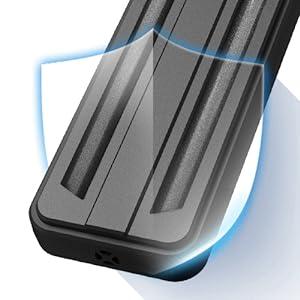 hygger Aquarium Heater,Submersible Fish Tank Water Heater Double Quartz Explosion-Proof with for Freshwater Saltwater Tank Submersible Quartz